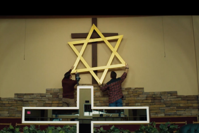 A screen shot from the trailer for Til Kingdom Come a documentary playing at the DOC NYC festival about evangelicals and Israel