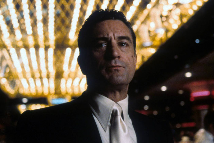 Robert De Niro as Ace Rothstein in a scene from the 1995 film Casino