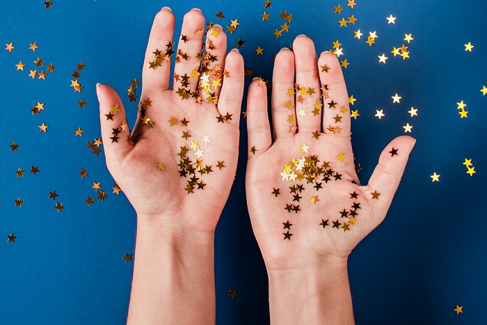 hands and confetti vayigash
