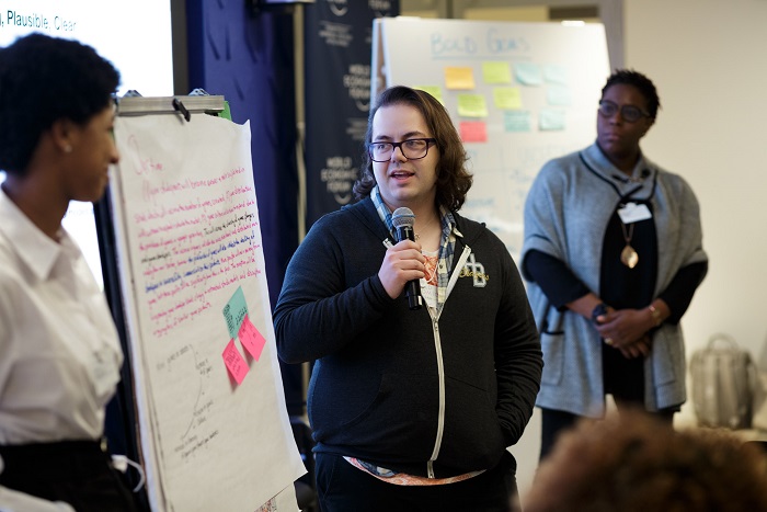 Grace Collins Speaking at the World Bank