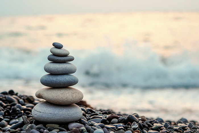 balancing stones