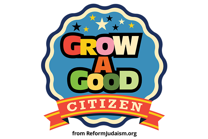 Colorful logo that reads "Grow a Good Citizen"