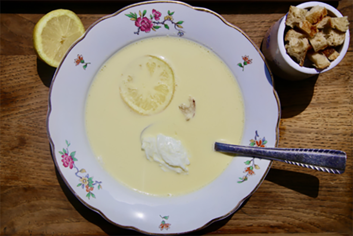 This dish is still prepared in Andalusia and bears the name of "gazpachuelo."