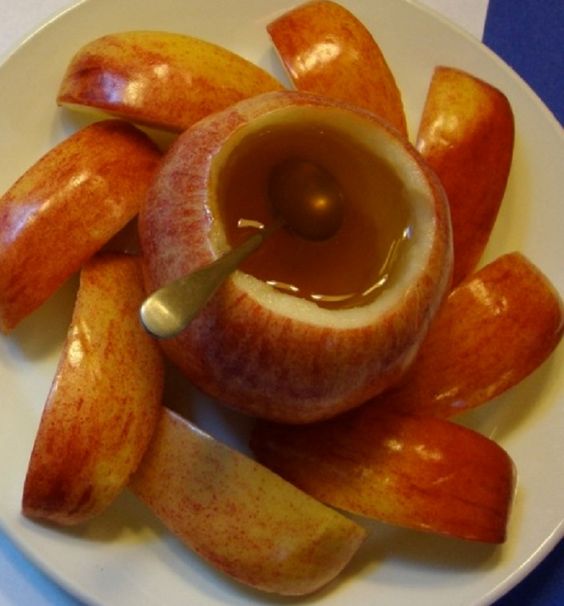 apple bowl for honey