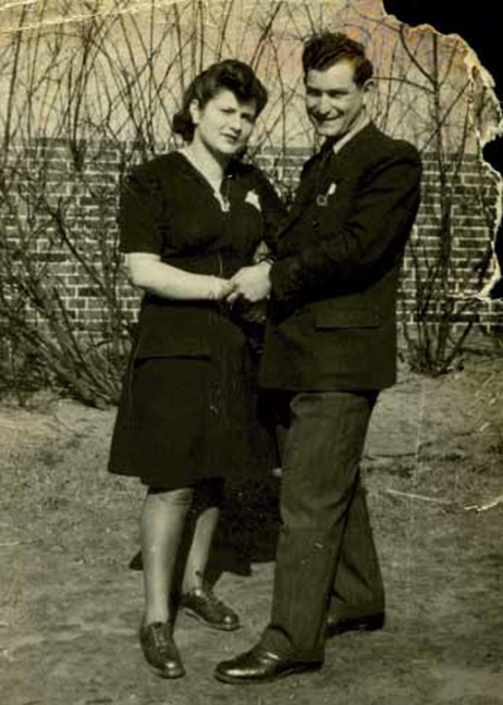 Sally and Sol Rosenkranz during the Jewish Holiday of Rosh HaShanah