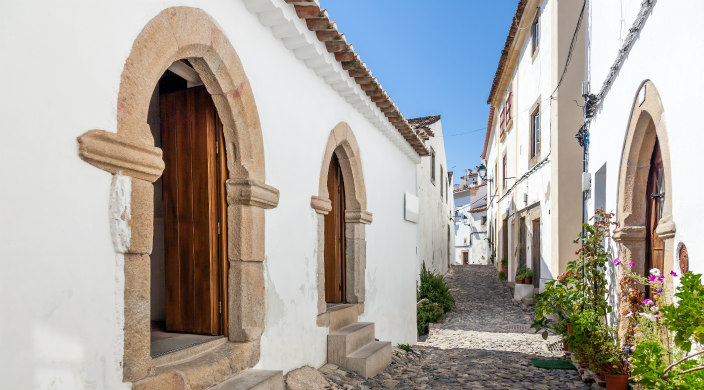 Medieval Sephardic synagogue in Castelo de Vide, Portugal