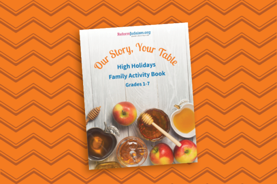 Our Story, Your Table: Download a Free High Holidays Activity Book