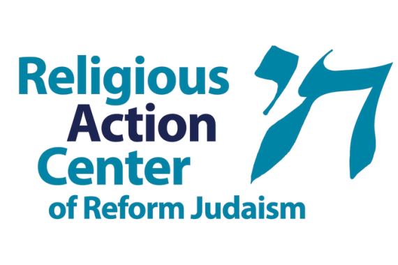 Logo reading "Religious Action Center of Reform Judaism"
