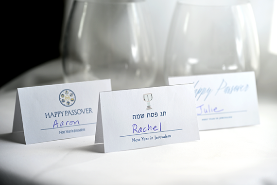 Passover seder placecards