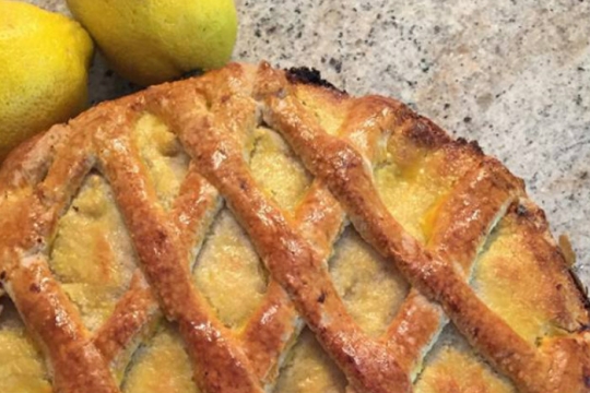 German lemon tart