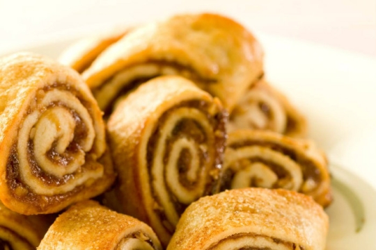 Pile of small rugelach