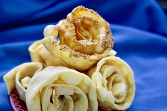an Argentinian dish known as Hojuelas, fazuelos or fijuelas