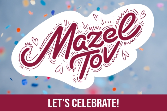 Mazel Tov - Let's Celebrate