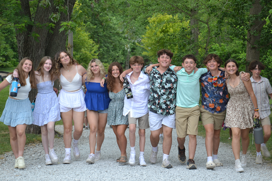 Photo of a group of kids at summer camp
