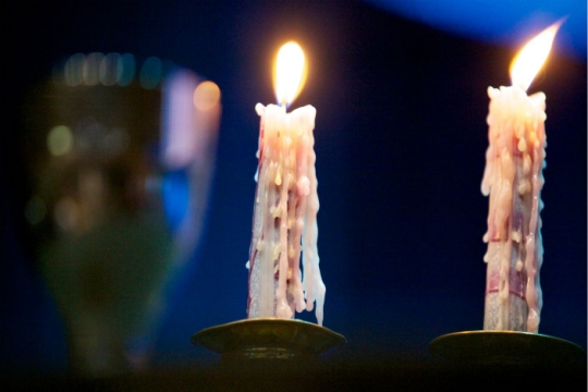 Shabbat candles