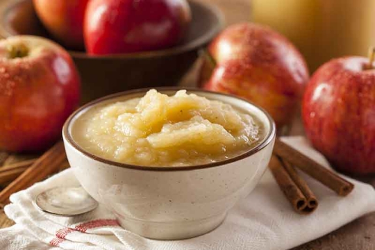 homemade applesauce