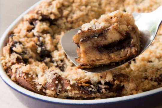 Challah Babka for Shabbat dinner