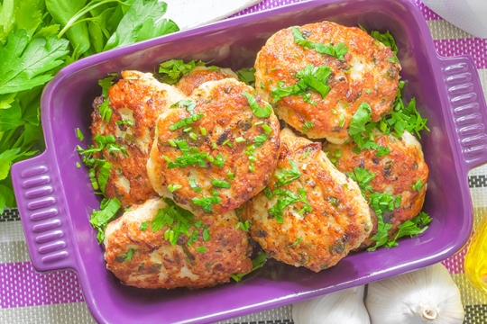 Israeli chicken patties