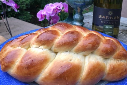 homemade challah