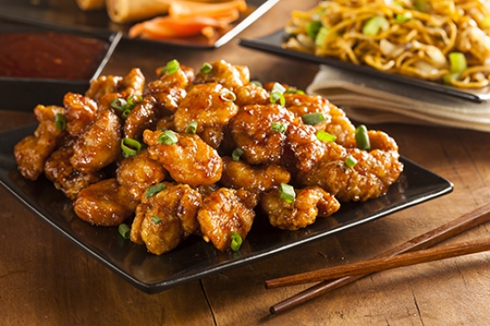 orange chicken
