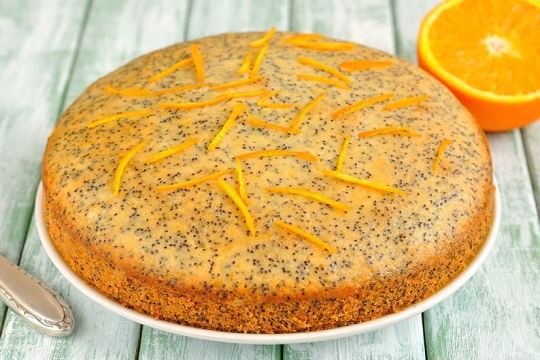 Queen Esther's Jaffa Poppy Seed Tea Cake 