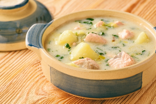 oven fish chowder