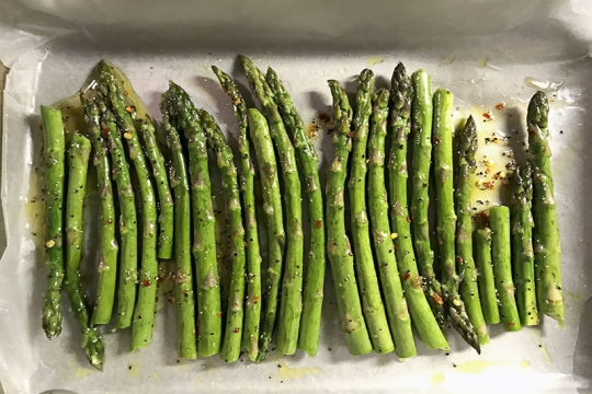 roasted asparagus
