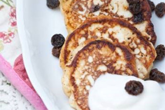 sweet cheese pancakes
