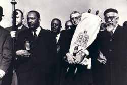 Martin Luther King and Rabbi Gendler walking