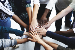 diversity a bunch of hands 