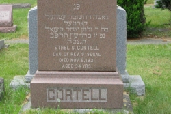 Headstone of Ethen Cortell