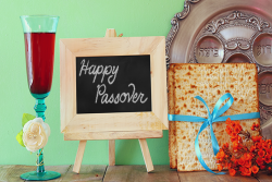 Happy Passover Chalkboard