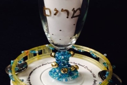 Make a Miriams Cup for the Passover seder with your children