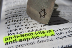 Antisemitism stock image