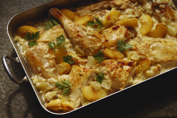Algerian Chicken with Quince