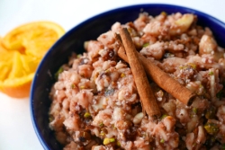 Israeli Charoset for the Jewish holiday of Passover seder meal