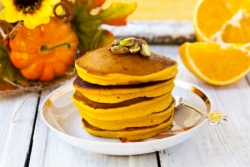 Jamaican Pumpkin Pancakes for the Jewish Holiday of Hanukkah Chanukkah