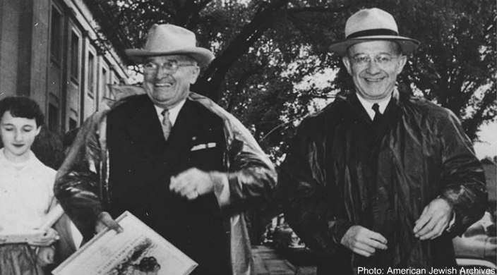 President Harry S. Truman and Eddie Jacobson